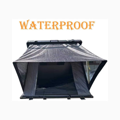 Trailora Premium Lightweight Hard Shell Rooftop Tent With LED Strip And Memory Foam