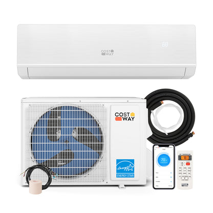 24000 BTU 25 SEER2 208-230V Mini Split Heat Pump Heating at -15°F WiFi Enabled