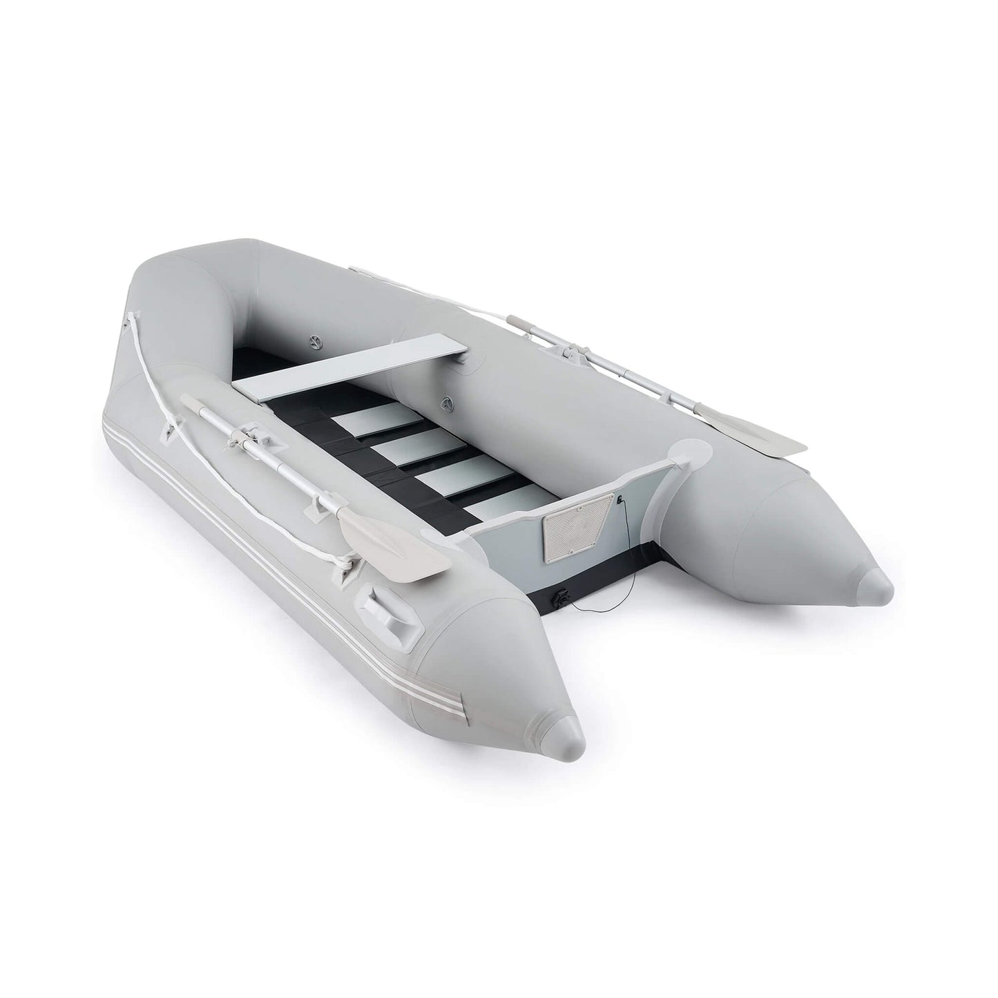 Virtue US 10FT 4-Person Heavy-Duty Inflatable Dinghy Transom Sport Tender Boat