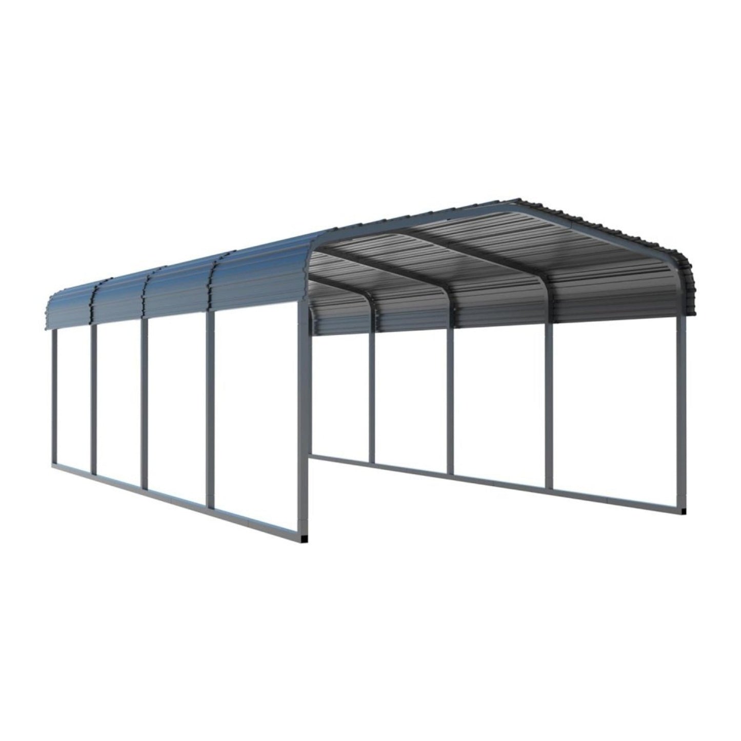 12' x 20' FT Alora Premium Modern Heavy-Duty Outdoor Alloy Steel Carport Canopy