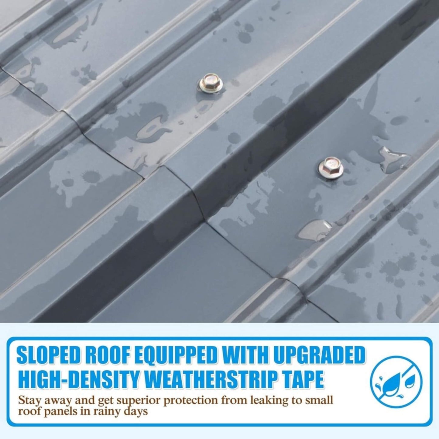 12' x 20' FT Alora Premium Modern Heavy-Duty Outdoor Alloy Steel Carport Canopy