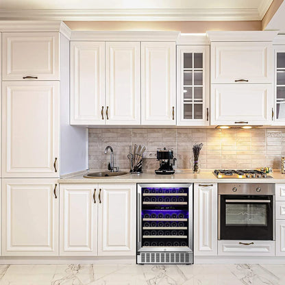 15 Inch Beverage Refrigerator Wine Cooler Mini Fridge W5185B