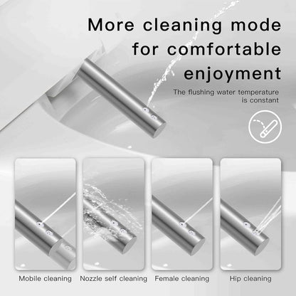 Alora Premium Automatic Single-Piece Home Smart Toilet with Bidet, Foot Sensor, and Heated Seat