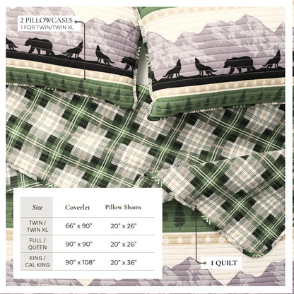 Lodge Quilt - Salt Creek Collection