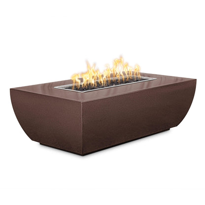 Avalon Linear Fire Pit 15H Copper Vein scaled