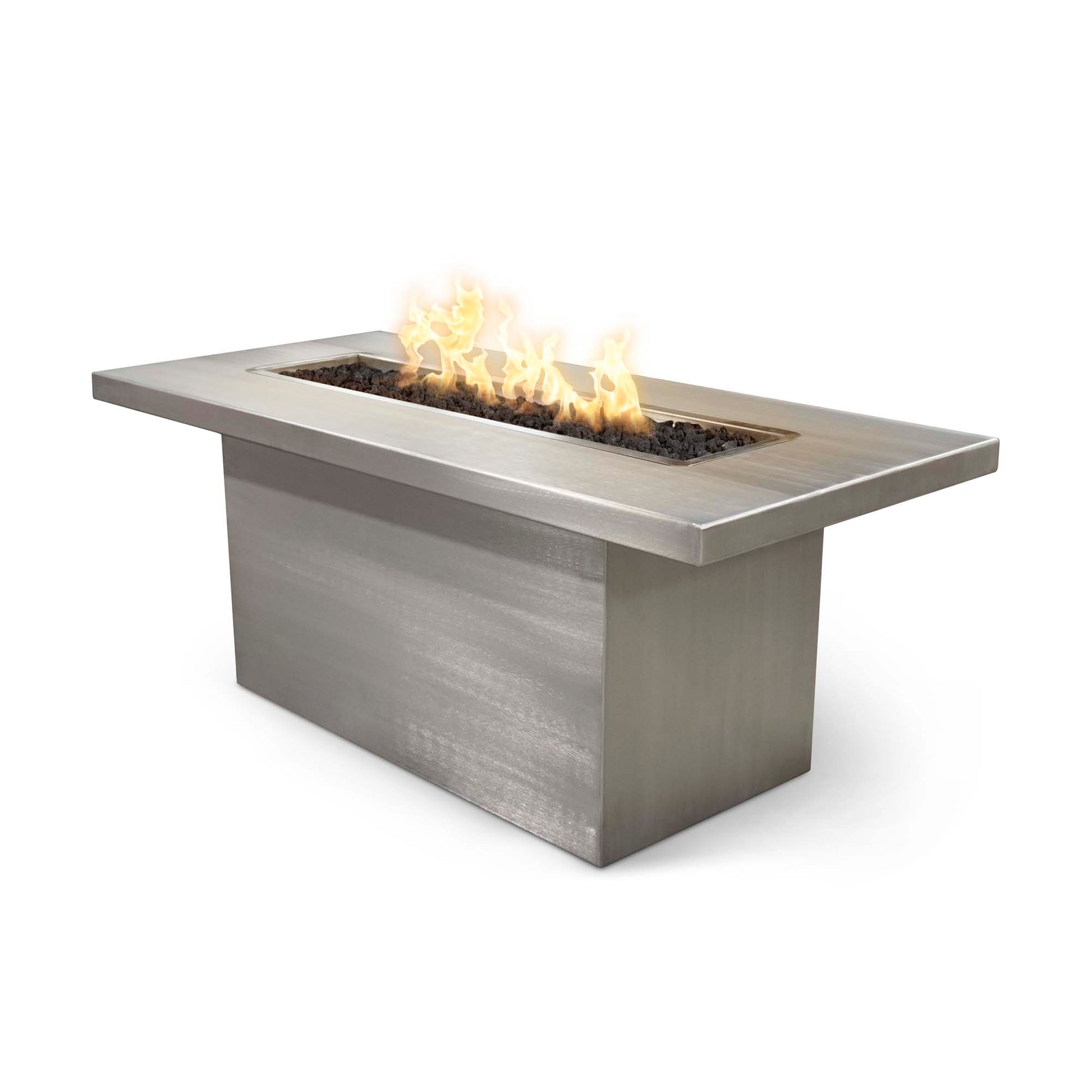 BellaLinearFirePit StainlessSteel