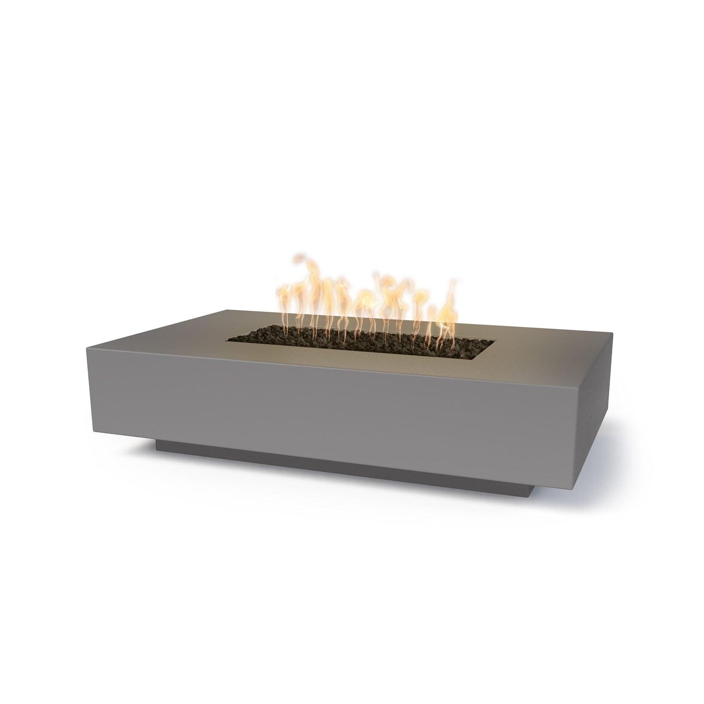 Cabo 68 Linear GFRC Fire Pit Natural Gray