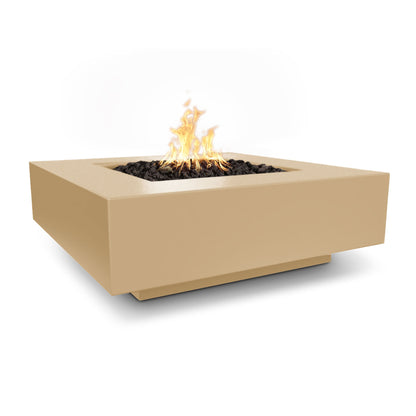 Cabo Square Concrete Fire Pit 48" - Electronic Ignition