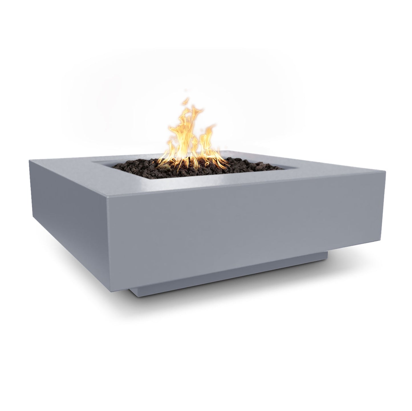 Cabo Square Concrete Fire Pit 48" - Electronic Ignition