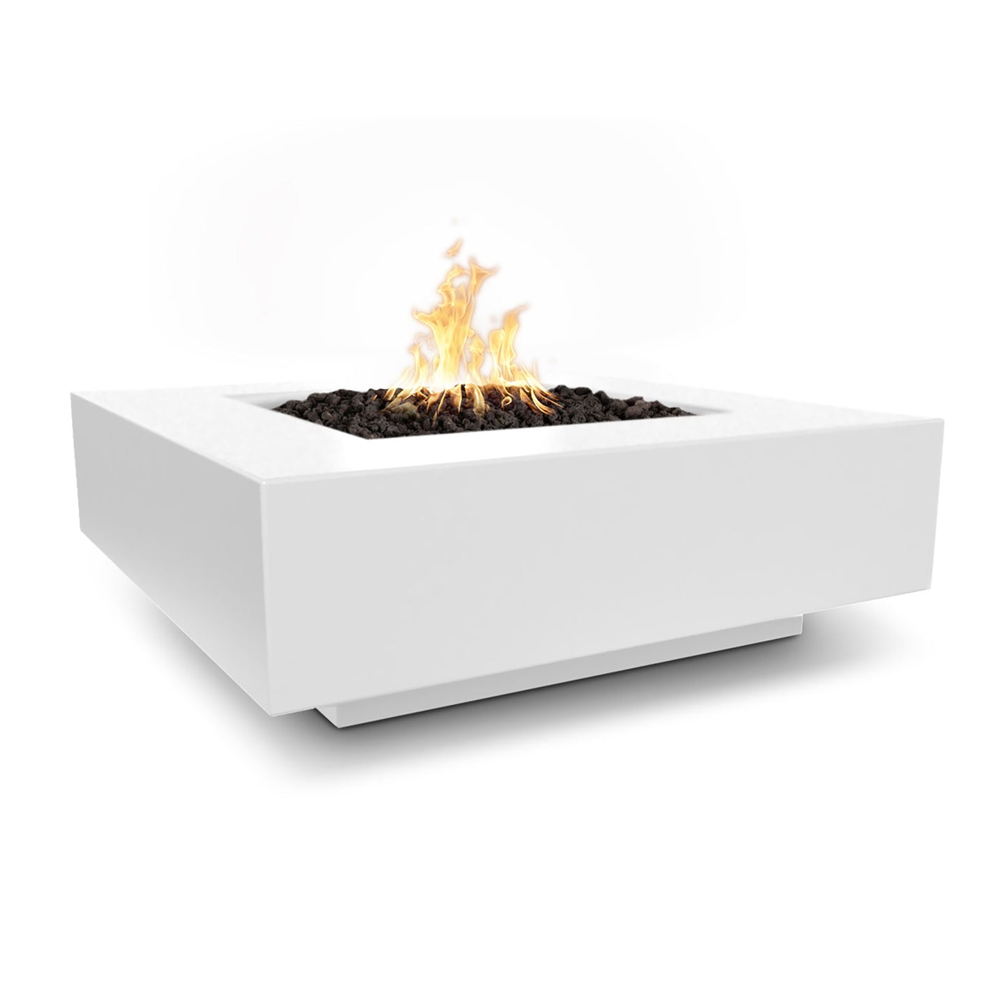 Cabo Square Concrete Fire Pit 48" - Electronic Ignition