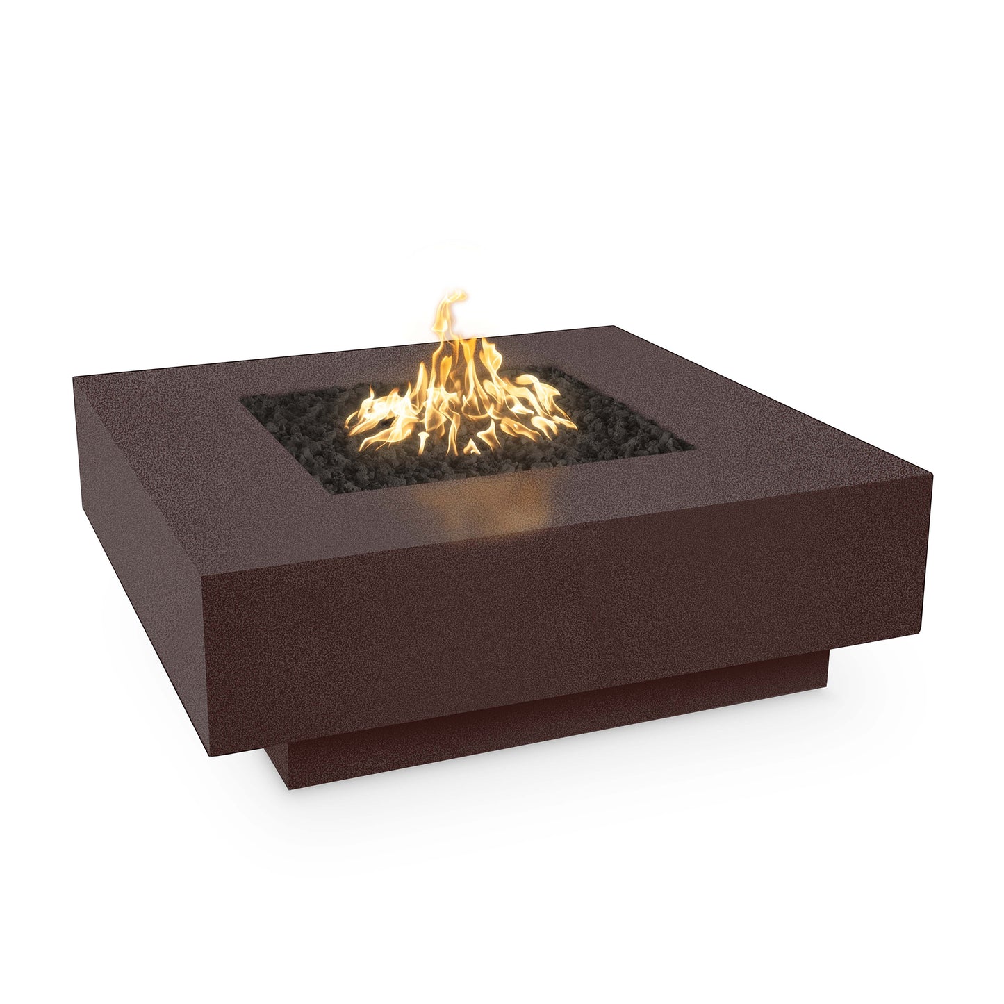 Cabo Square Metal Fire Pit 48" - Electronic Ignition