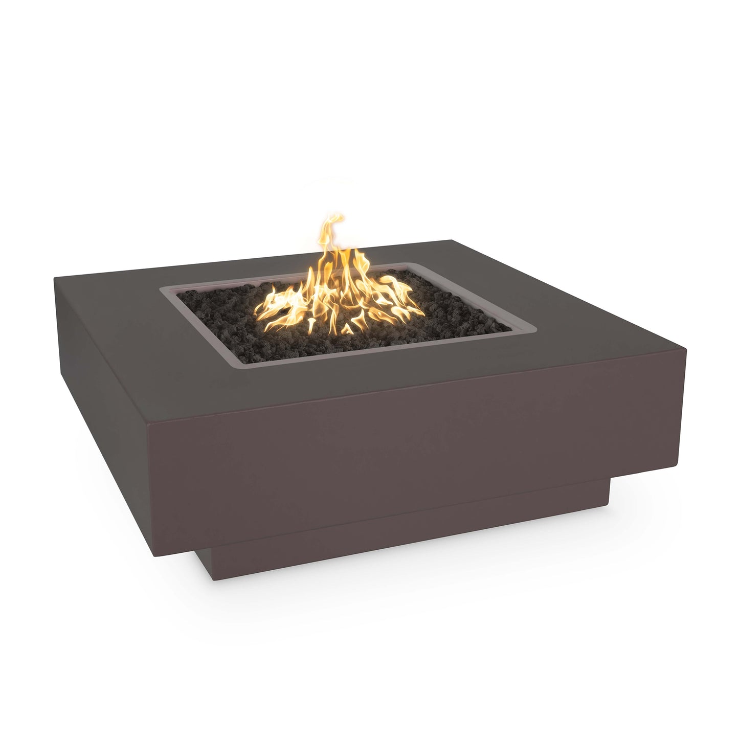 Cabo Square Metal Fire Pit 36" - Electronic Ignition