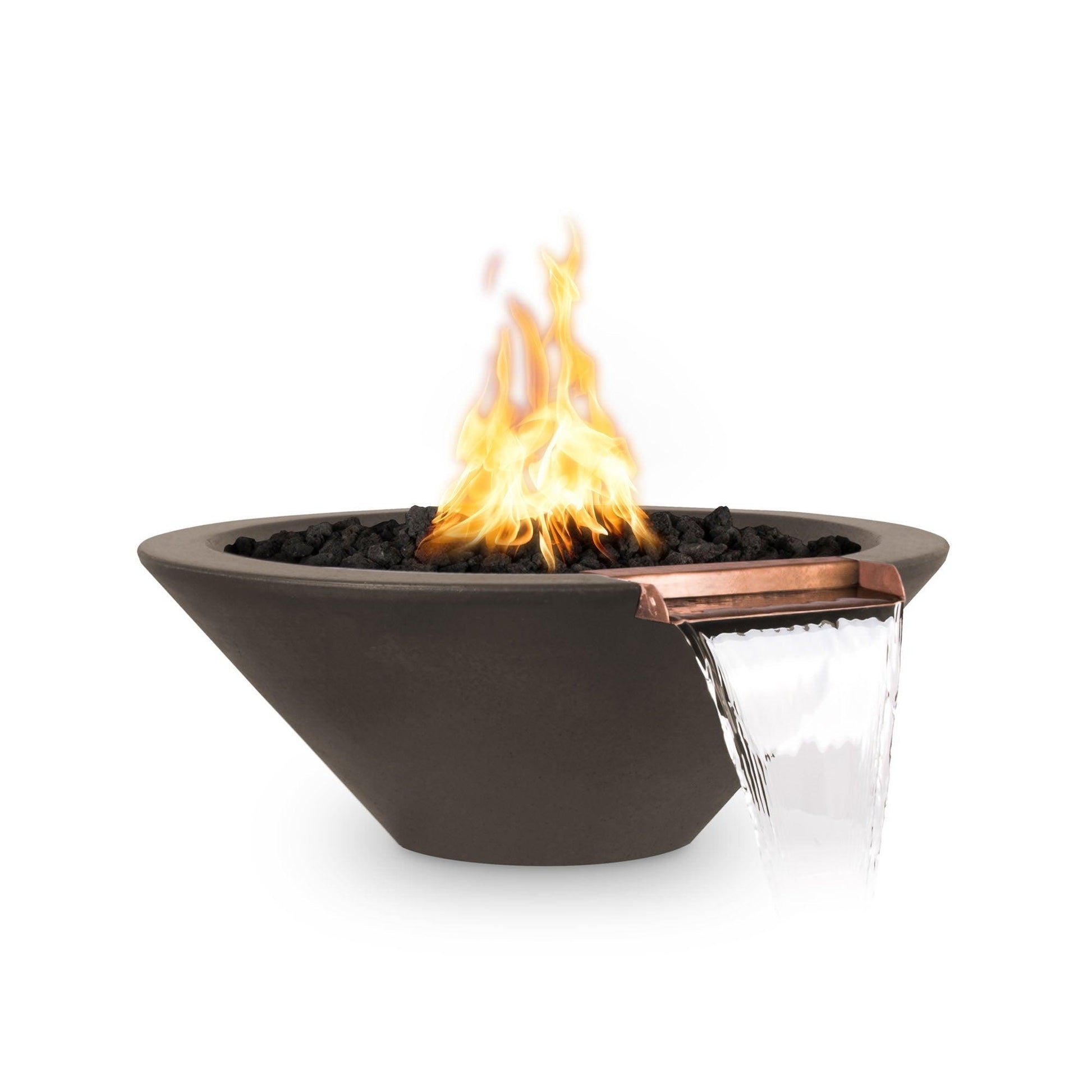 Cazo Fire Water Bowl Chocolate