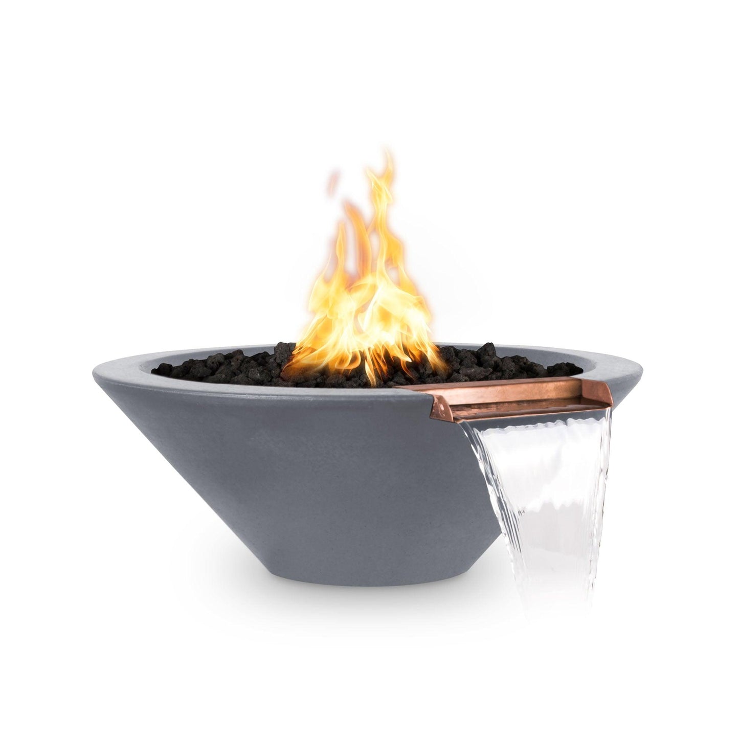 Cazo Fire Water Bowl Gray