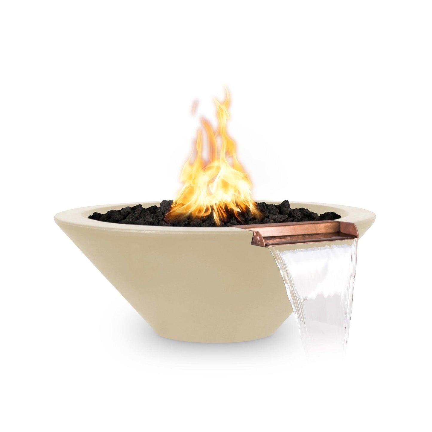Cazo Fire Water Bowl Vanilla
