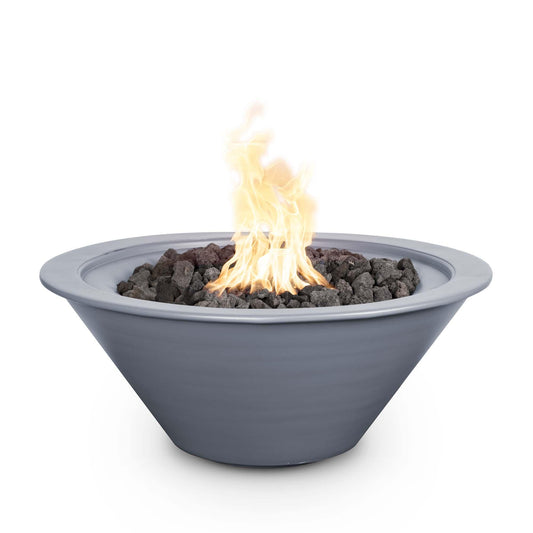 CazoPowderCoatedFireBowl Gray