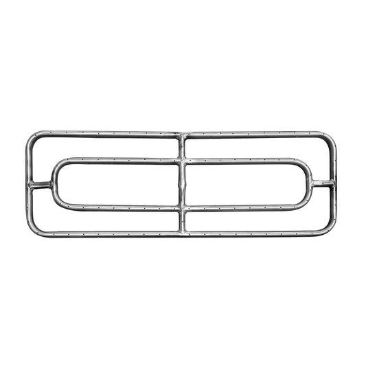 Double Rectangle Stainless Steel Burner