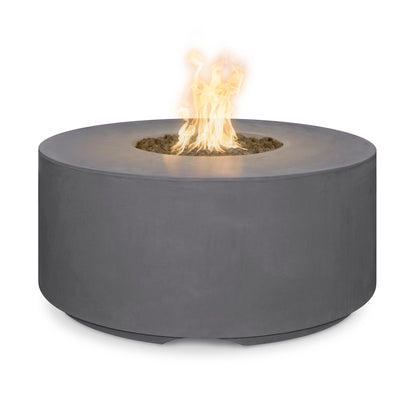 Florence Concrete Fire Pit 46" - Match Lit