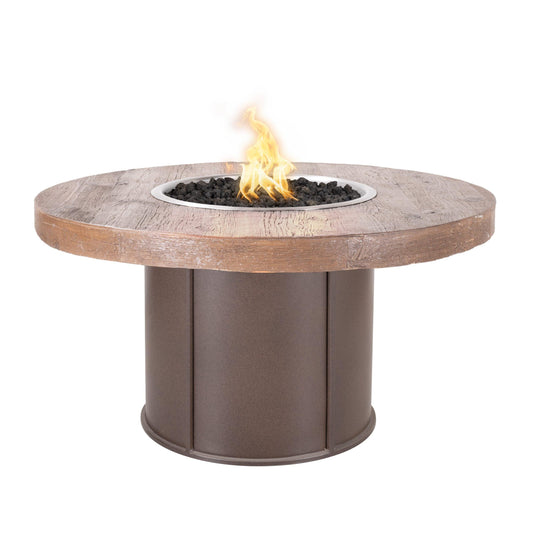 Fresno Fire Pit Oak Top Java Base scaled