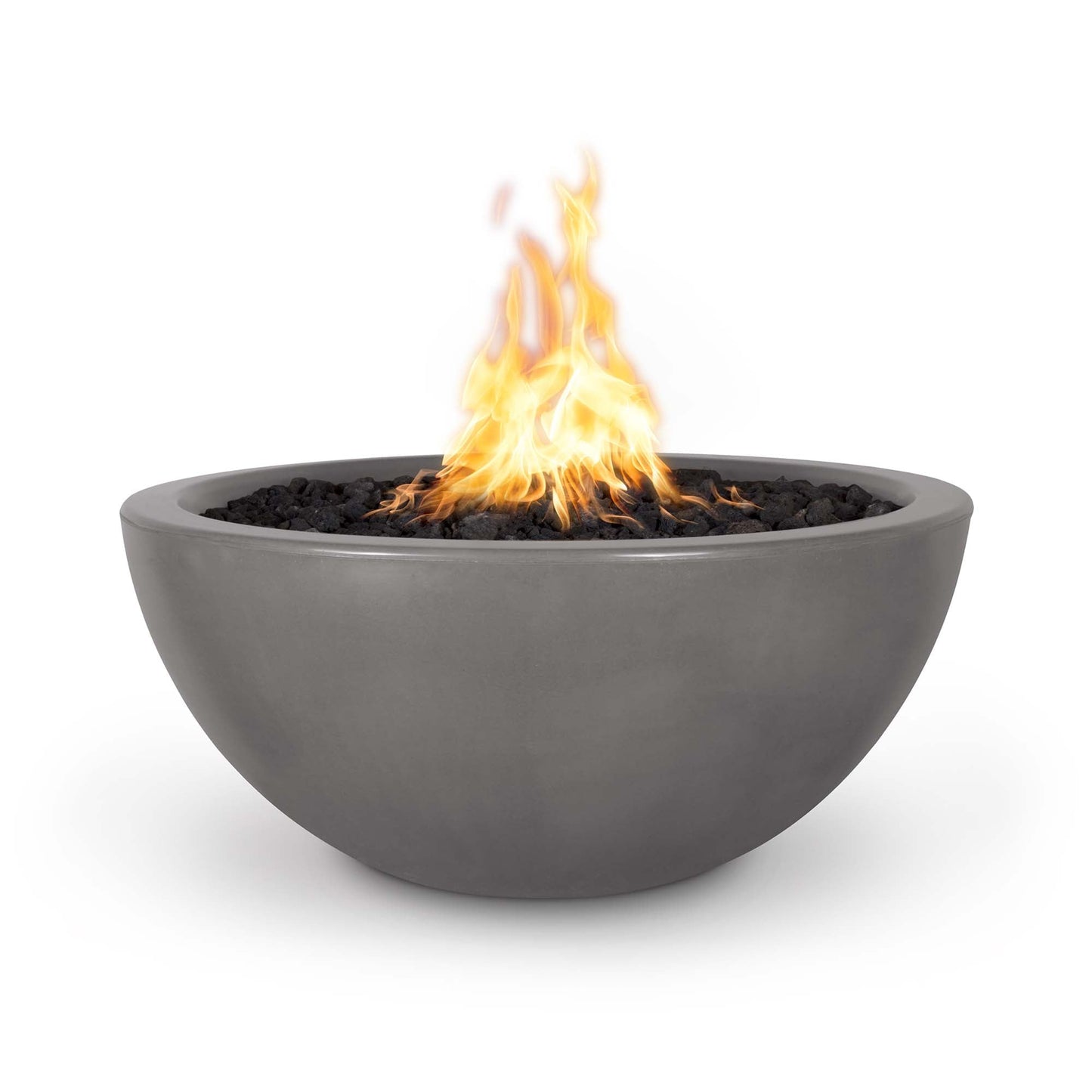 Luna Concrete Fire Bowl 30" - Electronic Ignition