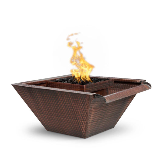 Maya Fire Water Bowl Wide Gravity Spill