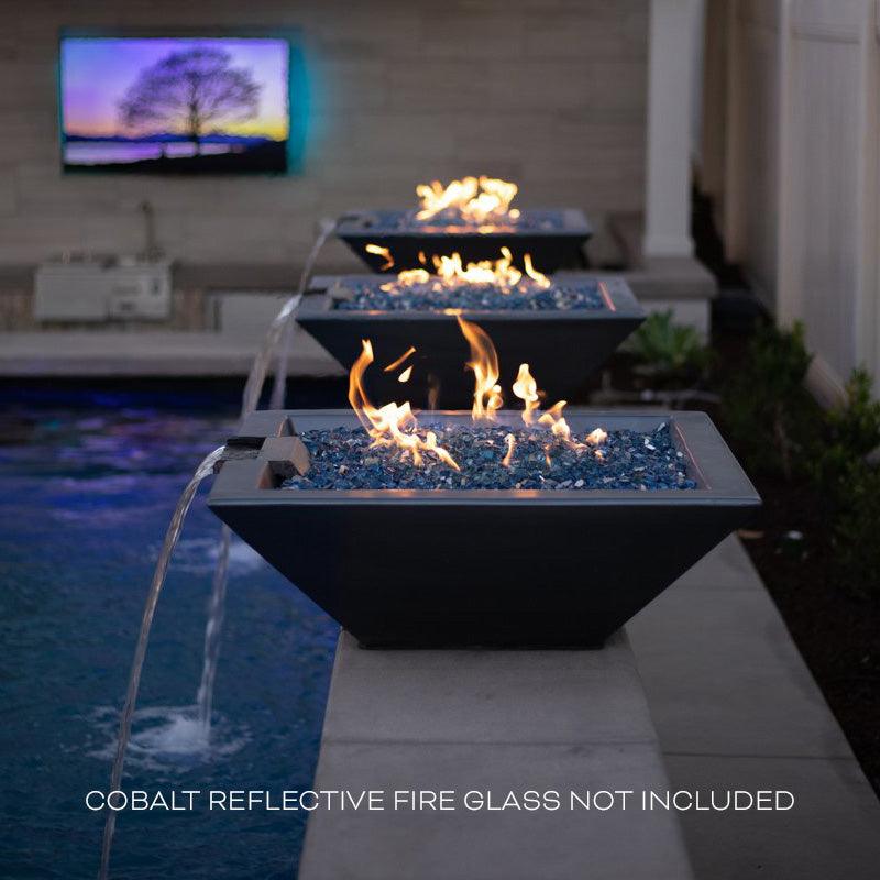 Maya Fire Water Bowls Slate Lifestyle