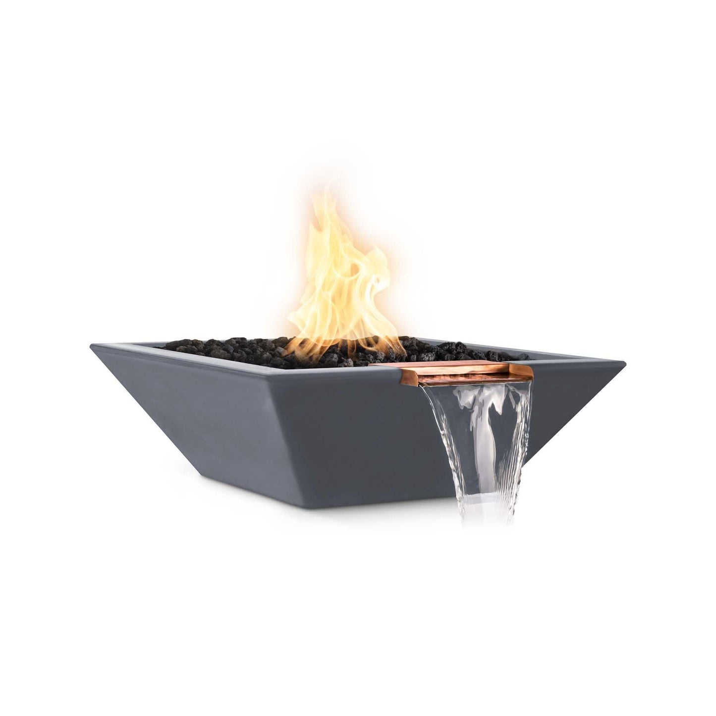 Maya Fire and Water Bowl Gray