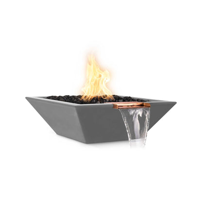 Maya Fire and Water Bowl Natural Gray