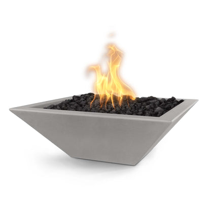 Maya Concrete Fire Bowl 24" - Match Lit