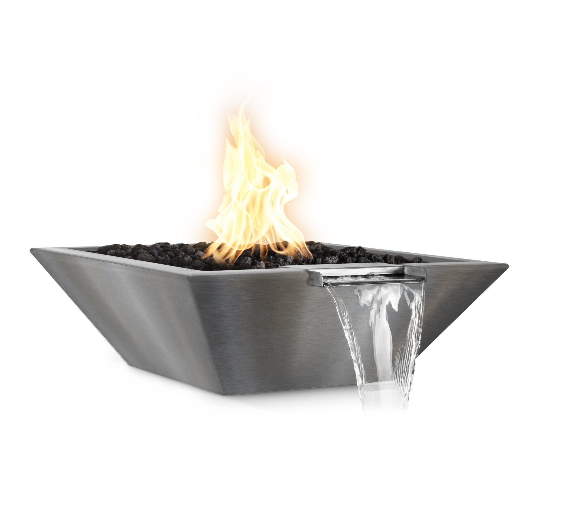 Maya Stainless Steel Fire And Water Bowl