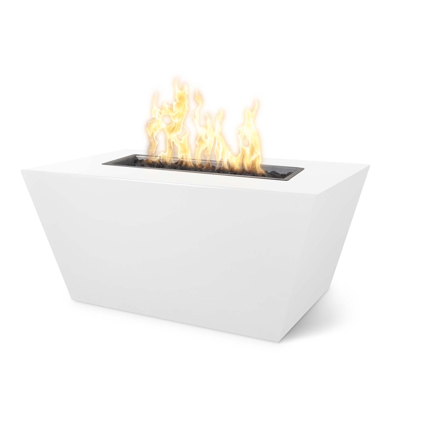 MesaFirePit PowderCoat White