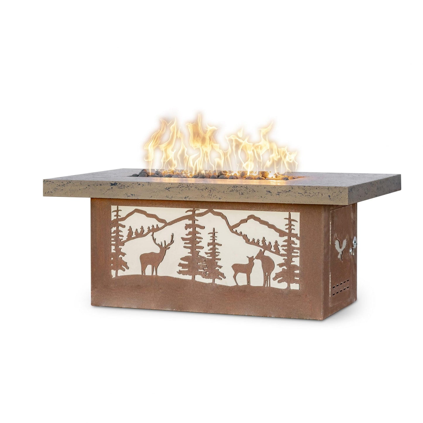 Outback Rectangaular Fire Pit Corten Steeel scaled