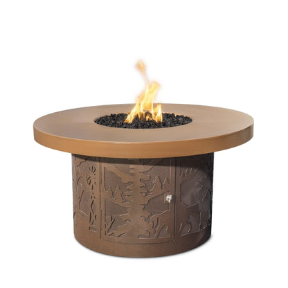 Outback Round Fire Pit Cattle Ranch scaled