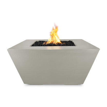 Redan Concrete Fire Pit 50" - Match Lit