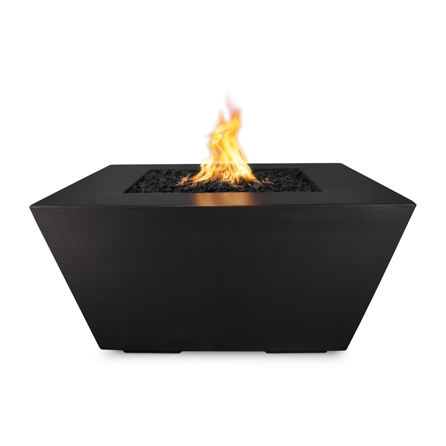 Redan Concrete Fire Pit 50" - Match Lit