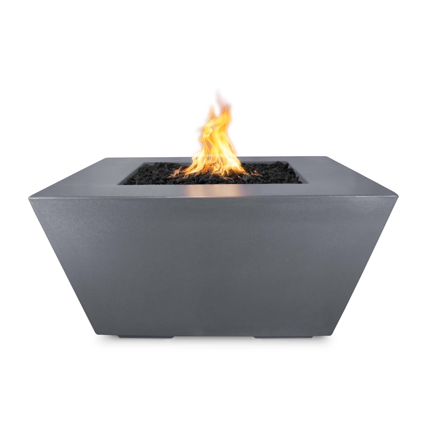 Redan Concrete Fire Pit 50" - Match Lit