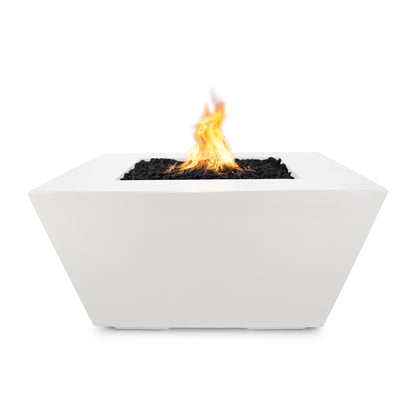 Redan Concrete Fire Pit 50" - Match Lit