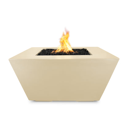 Redan Concrete Fire Pit 50" - Match Lit