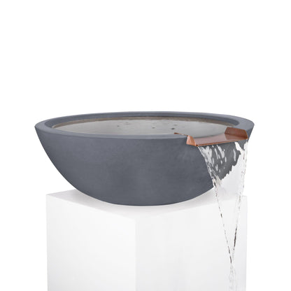 Sedona GFRC Water Bowl Gray