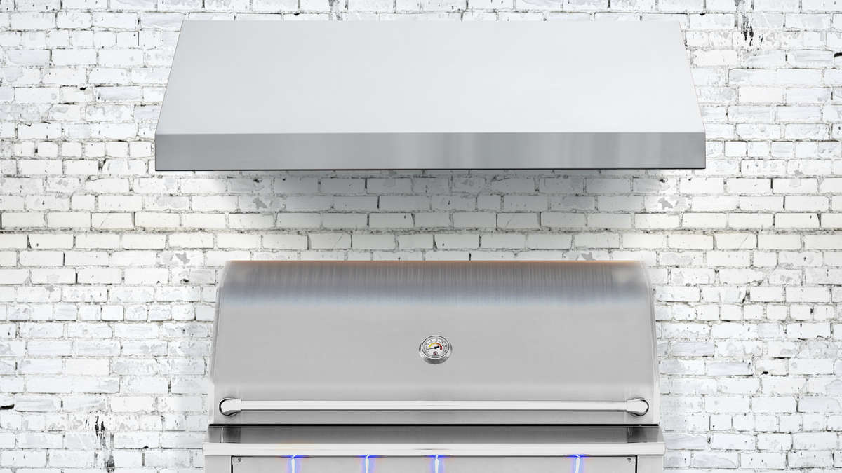 Vent Hood Mounted Front View