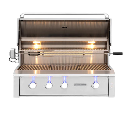 alturi 42 built in grill open