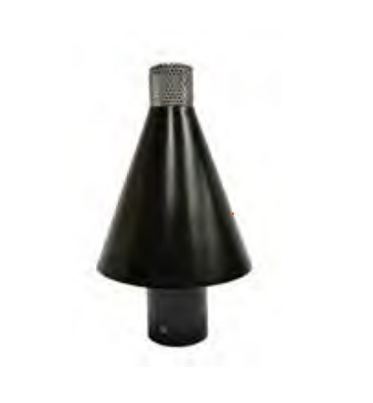 Cone Torch Head Powder Coat