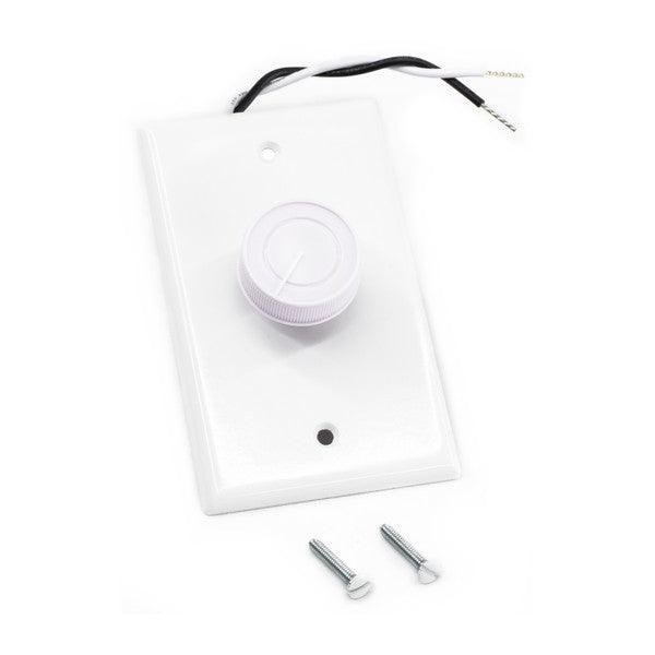 wall plate single white dial
